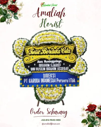Papan Bunga Duka di Sigentong
